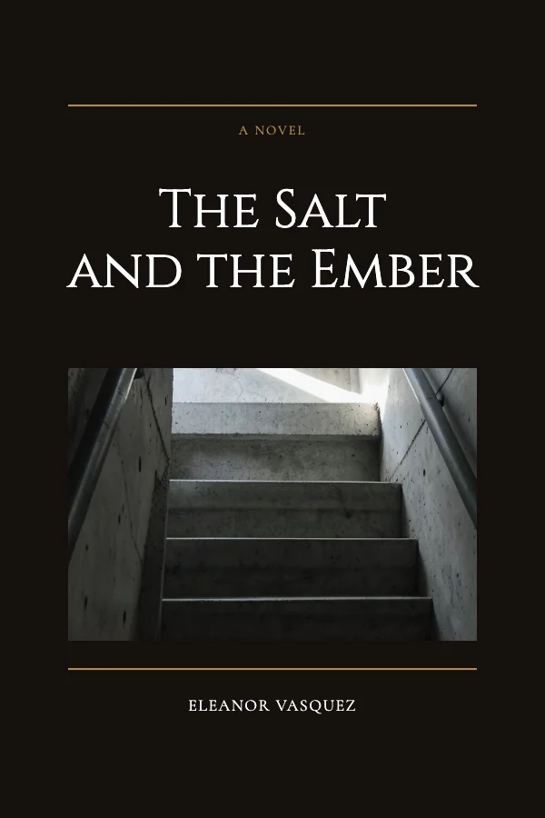 Black and Brass Literary 6×9 Novel Cover