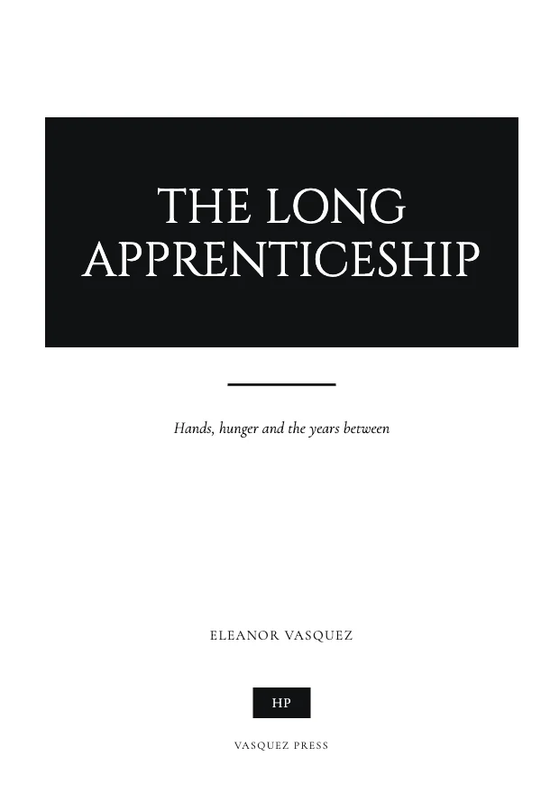 Black and White Traditional 6×9 Book Title Page