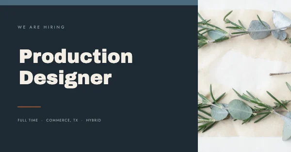 Slate and Cream Professional 1200×627 LinkedIn Hiring Post